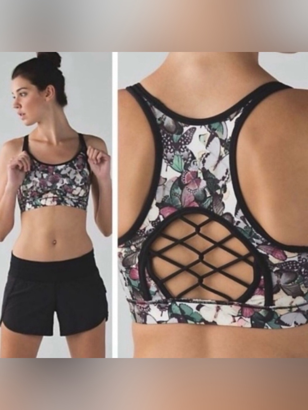 Lululemon Butterfly Spirts Bra - Sweaty or Not - 2
